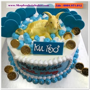 Bánh Sinh Nhật Con Dê - YK02